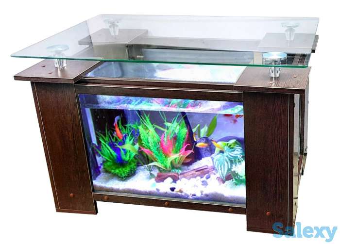 Аквариум журнальный столик, фотография 1