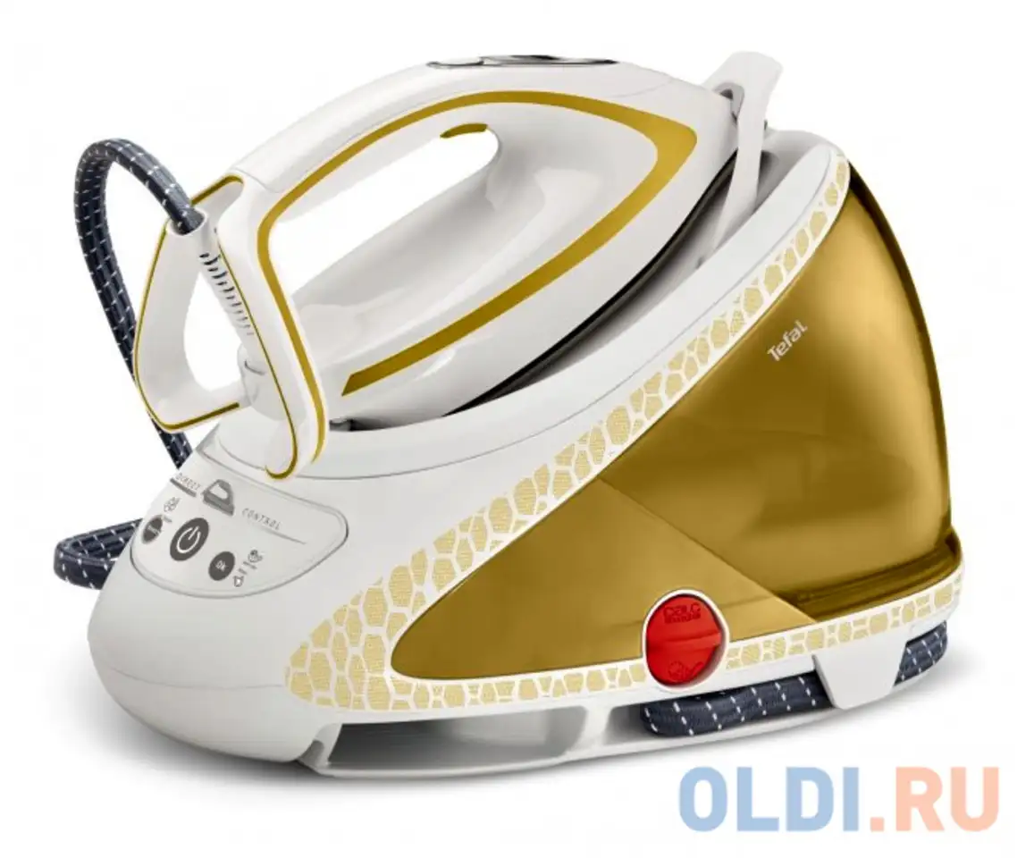 Парогенератор tefal gv9581 pro express ultimate 2600вт белый жёлтый, фотография 1