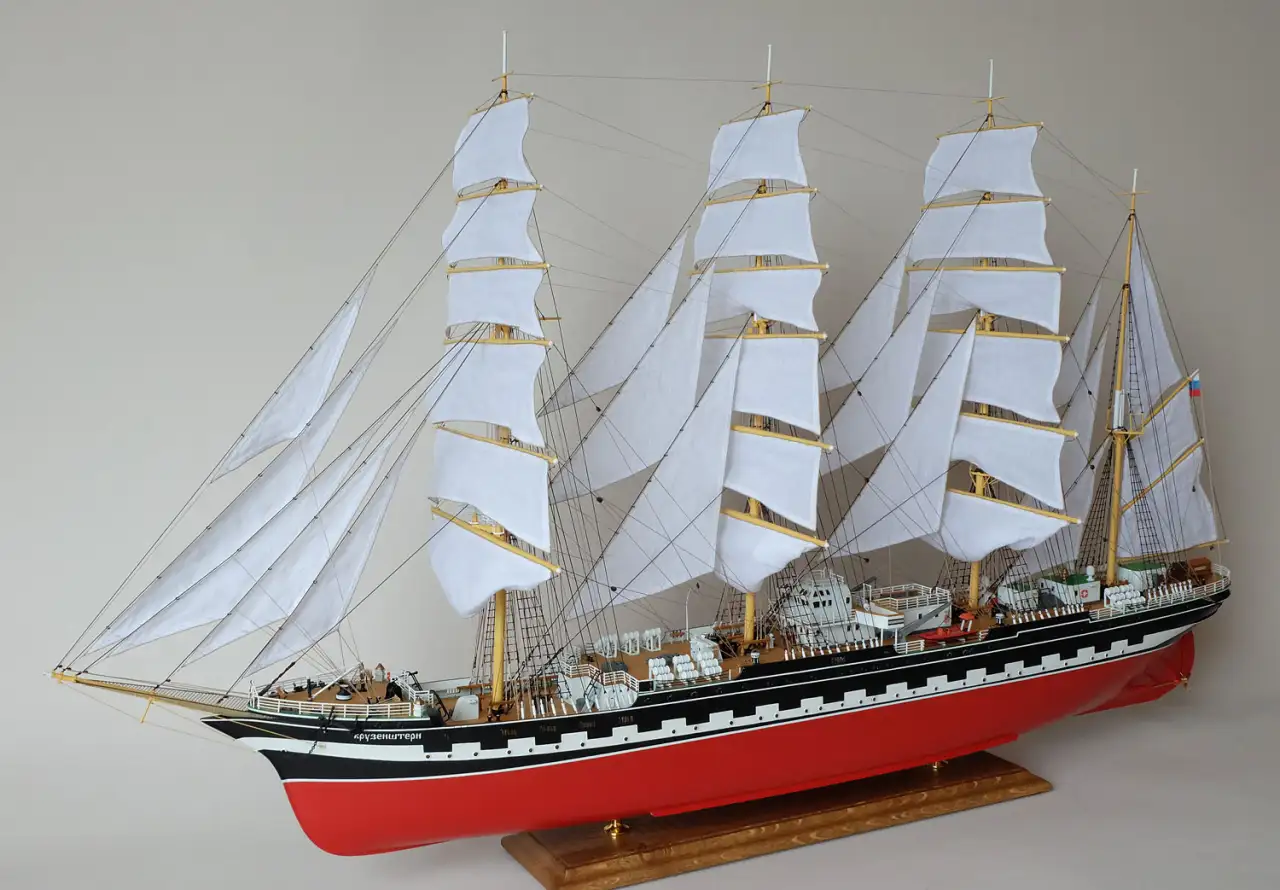 Модель Корабля - Барк Крузенштерн, фотография 1