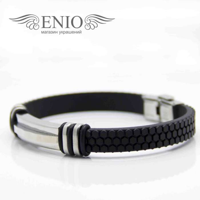 Мужские браслеты из каучука от интернет-магазина ENIO., фотография 2