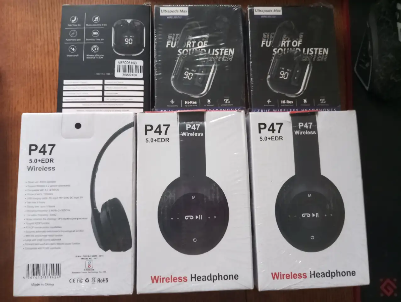 наушники беспроводные, фотография 1