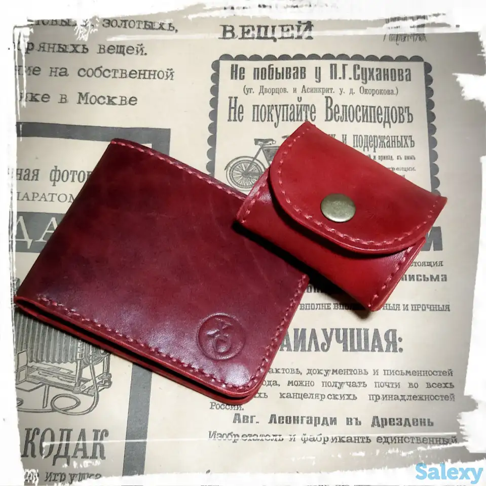 Продам портмоне из натуральной кожи, фотография 1