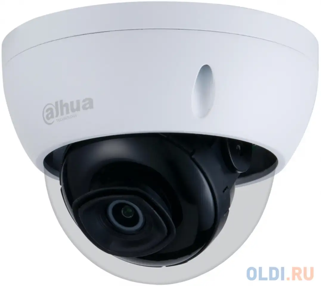 Видеокамера ip dahua dh-ipc-hdbw3241ep-as-0360b 3.6-3.6мм цветная корп.:белый, фотография 1
