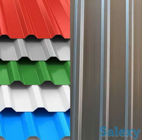 Профлист с полимерным покрытием (цветной), фотография 1