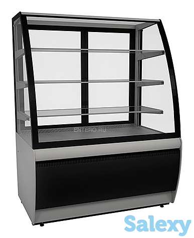 Витрина кондитерская Carboma  0,9-1  (ВХСв - 0,9д Люкс Техно), фотография 1