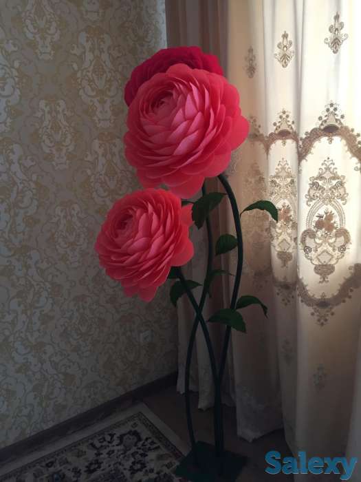 Бумажные цветы, фотография 1