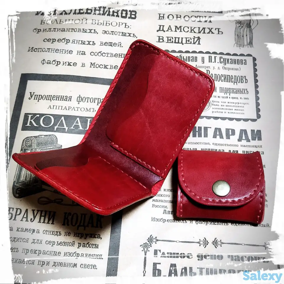 Продам портмоне из натуральной кожи, фотография 3