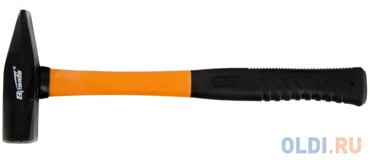 Молоток слесарный sparta 10376  600г фибергласовая обрезиненная рукоятка, фотография 1