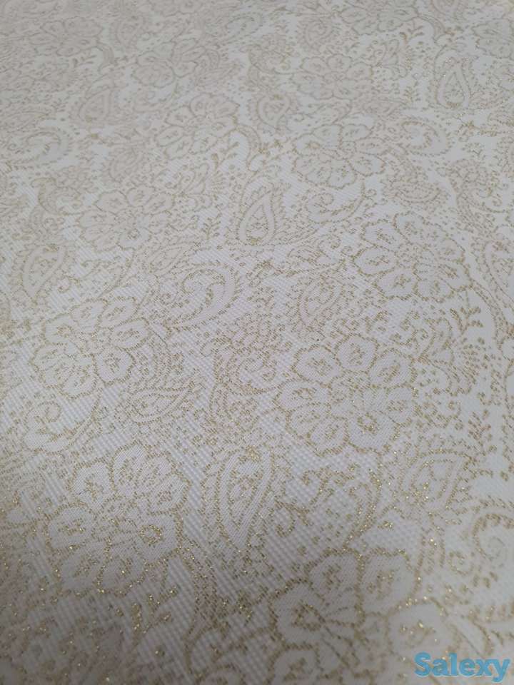 Шикарная испанская скатерть с золотым люрексом ширина 160 см, фотография 6