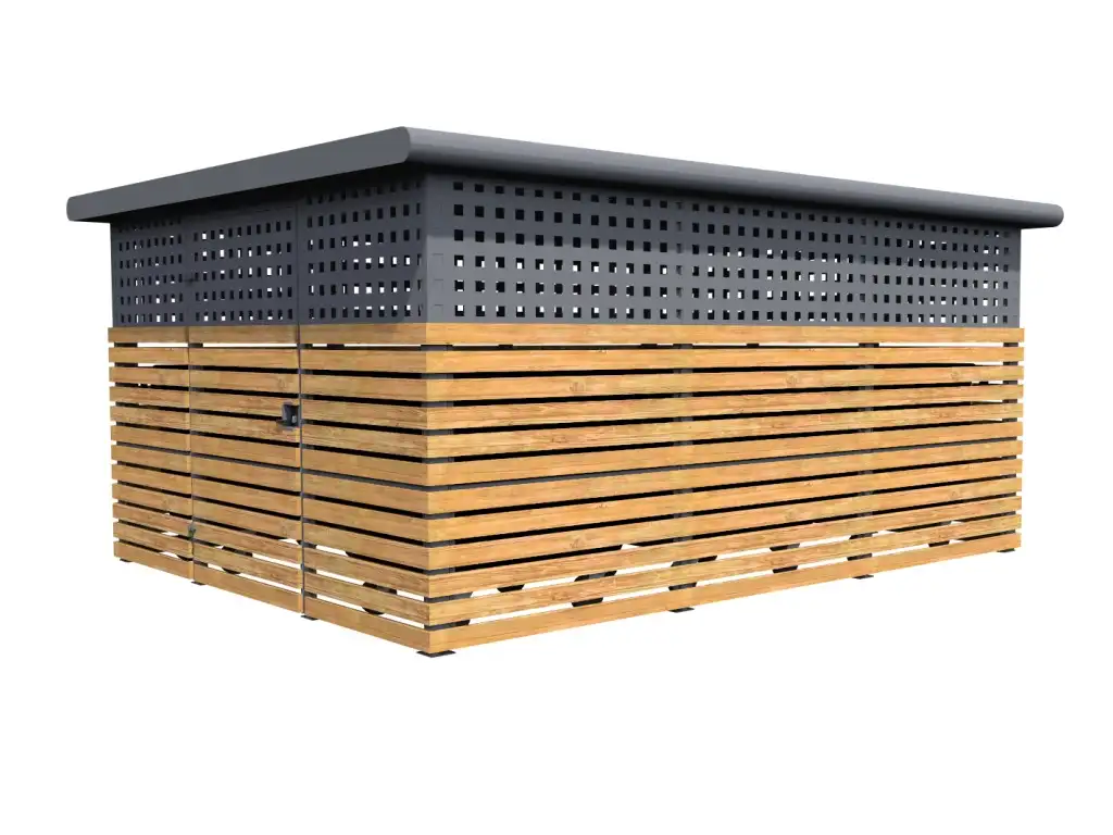 Контейнерные площадки Высота: от 1605 до 2100 мм, фотография 1