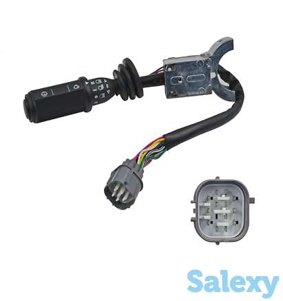 Подрулевой переключатель скоростей (вертолет) на экскаватор-погрузчик Hidromek 102B, 102S., фотография 3