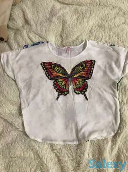 Футболка, майка на девочку 8-10 лет, фотография 1