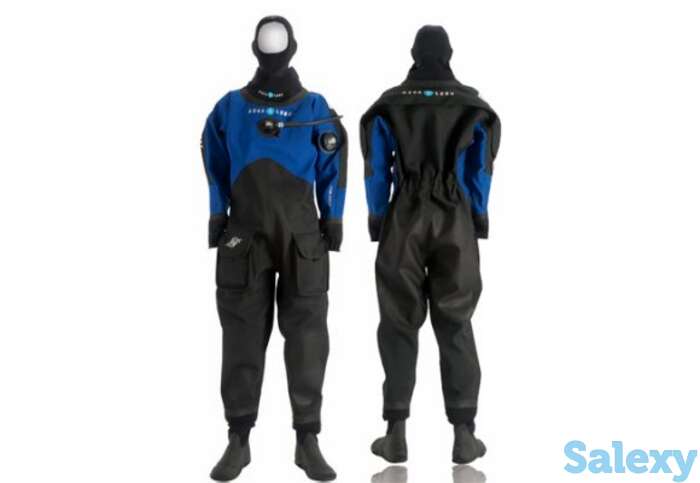 Гидрокостюм для дайвинга сухой aqualung tri-light 2012 - задняя молния, фотография 1