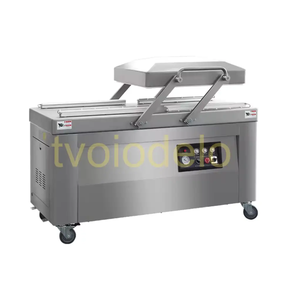 Вакуумная упаковочная машина двухкамерная DZ-600SB, фотография 2