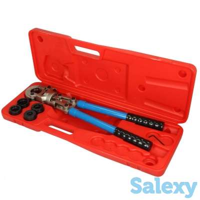 Магазин Профессионального Сантехника  Аппарат для пресс фитингов JLD-1632 с комплектом насадок от.д16-32, фотография 1