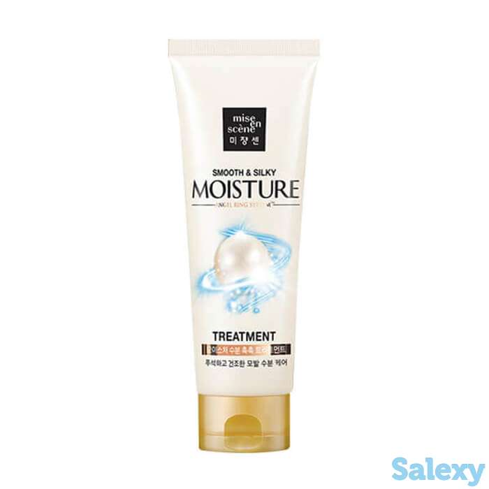 Маска для волос mise-en-scène pearl smooth & silky moisture treatment, фотография 1