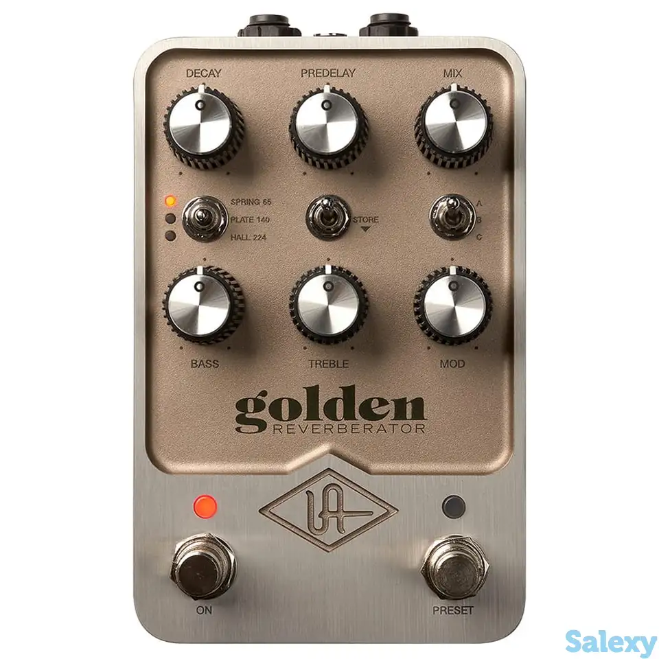 Педаль эффектов universal audio golden reverberator, фотография 2