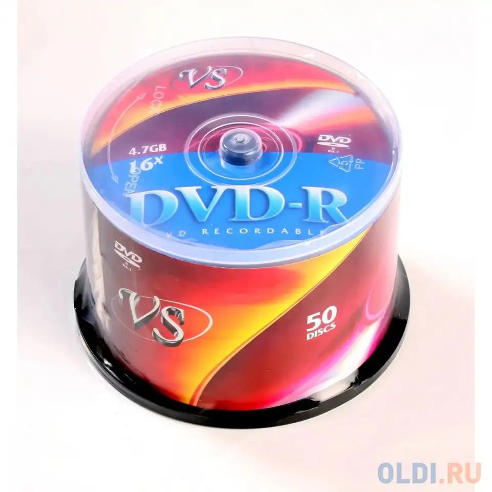 Диски dvd-r lg 16x 4.7gb cakebox 50шт vsdvdrcb5001/62036, фотография 1