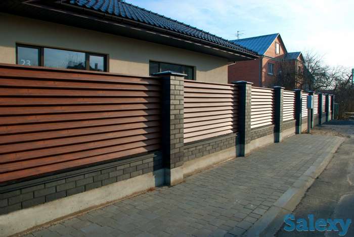 Сайдинг, софиты, заборы жалюзи, кассеты, фотография 7