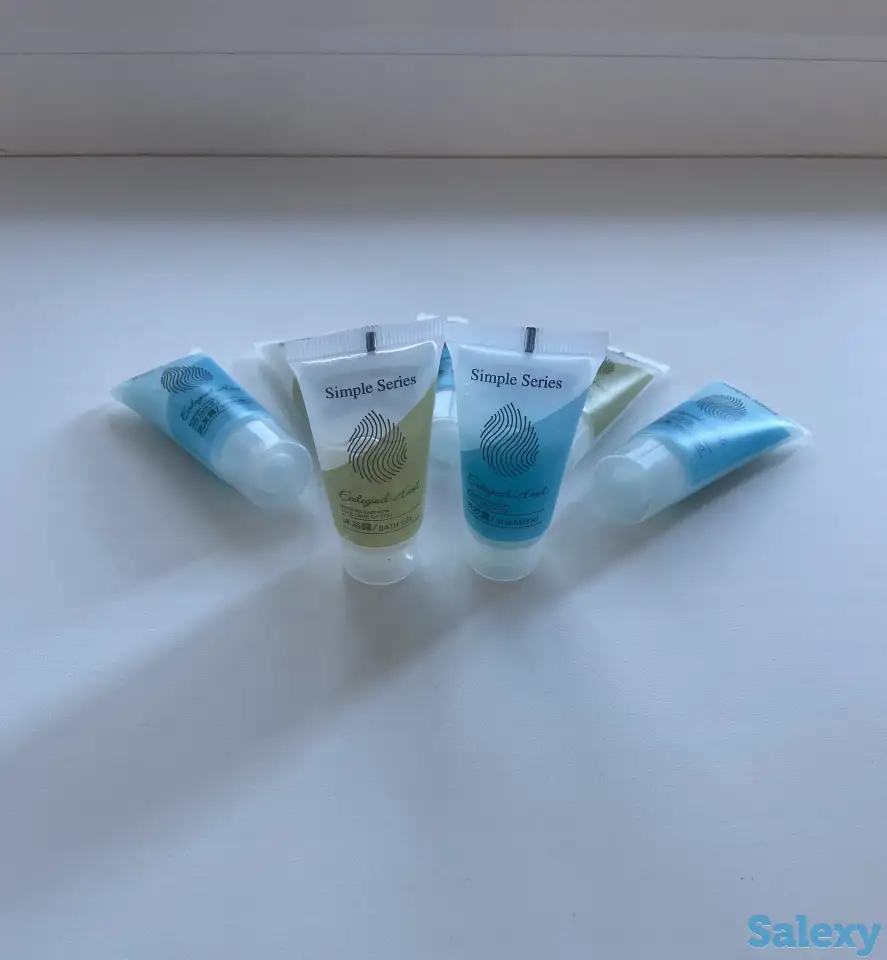 Одноразовый зубной набор. Шампунь, гель для душа в тюбике, фотография 6