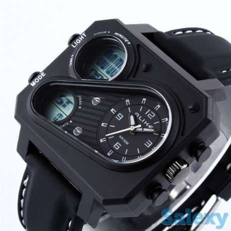 Мужские часы с двойным дисплеем, фотография 1