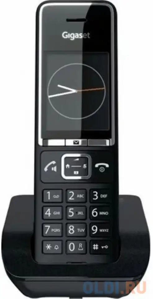 Р/телефон dect gigaset comfort 550 rus черный автооветчик аон, фотография 1