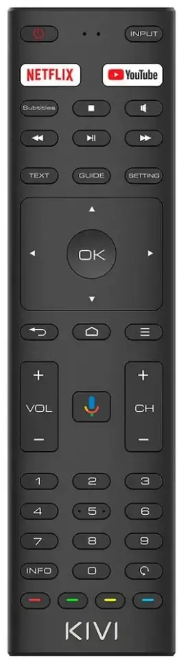 Телевизор Kivi 43U740NB 109 см черный, фотография 2