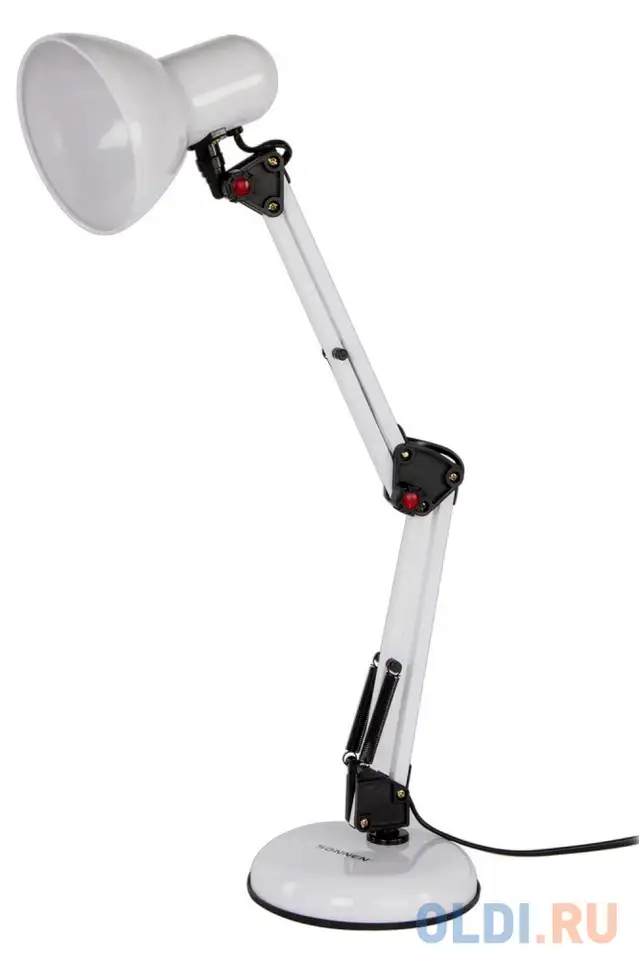 Светильник настольный sonnen tl-007, на подставке + струбцина, 40 вт, е27,, фотография 1
