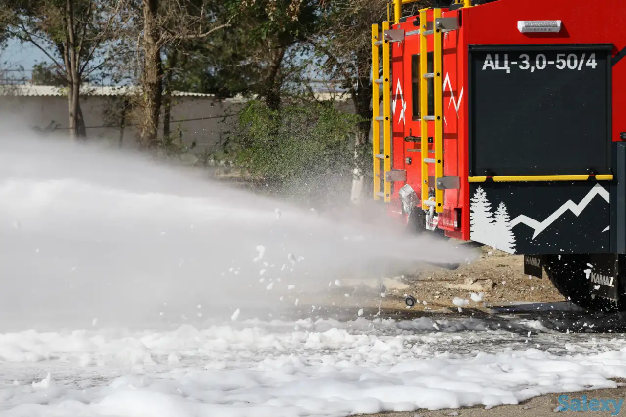 Автоцистерна пожарная АЦ 3,0-50/4 на базовом шасси КамАЗ-43502 «Крона», фотография 14