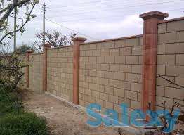 строительство заборов из блока, фотография 2