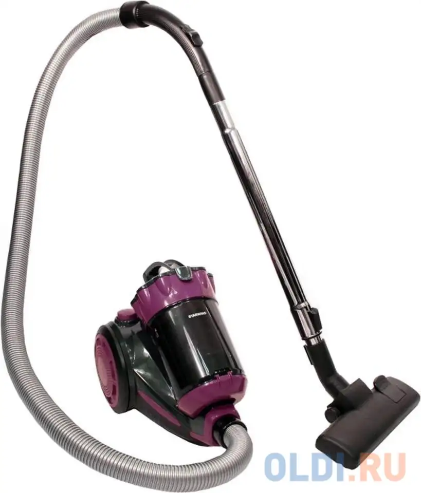 Пылесос starwind scv2030 сухая уборка фиолетовый чёрный, фотография 1