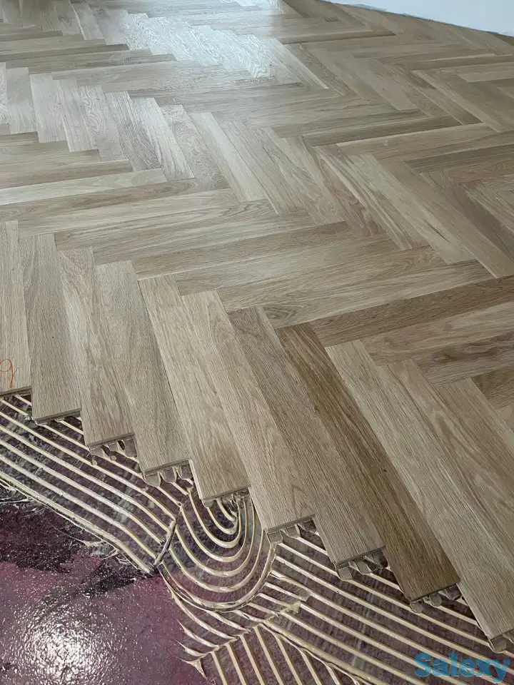 укладка ламината, паркета, винила, spc, фотография 3