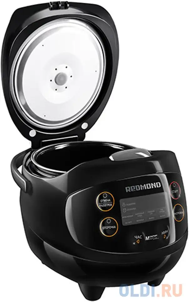 Мультиварка redmond rmc-03 350 вт 2 л черный, фотография 1