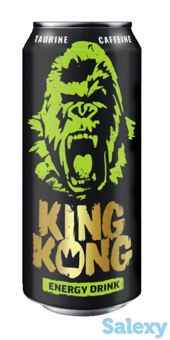 Мохито освежающий со вкусом Лимона, Лайма и Клубники, Кинг Конг, фотография 3