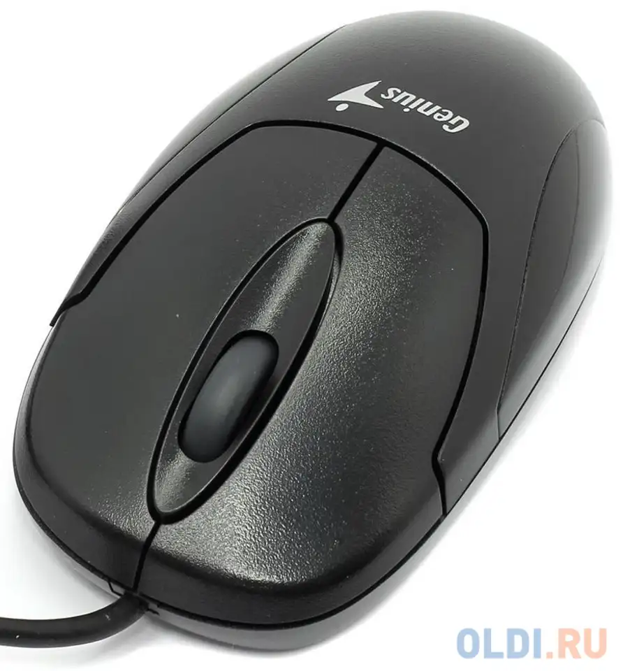 Мышь проводная genius x-scroll v3 чёрный usb, фотография 1