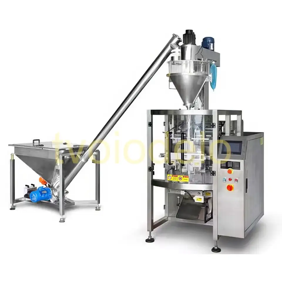 Автомат фасовочно-упаковочный KPL-420BFP и шнековый транспортёр, фотография 1