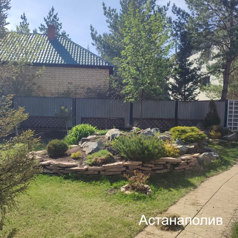 полив газона в астане, фотография 7