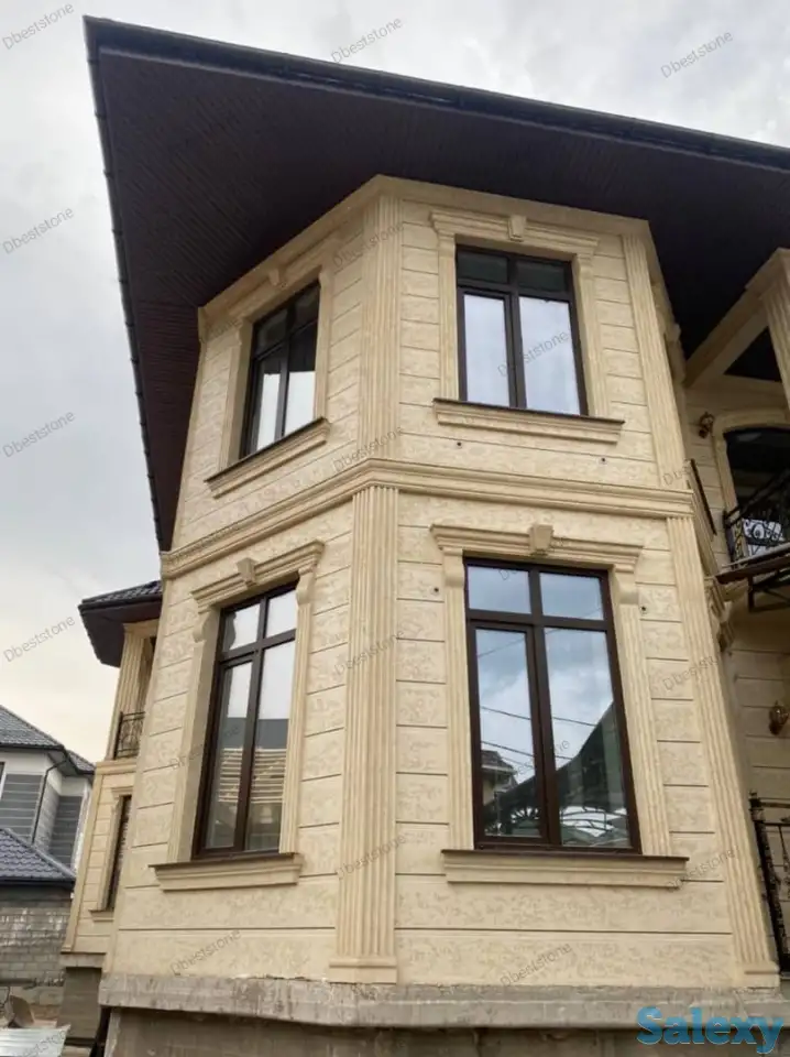 Жидкий травертин, Термопанели, Фасадные декоры, фотография 4