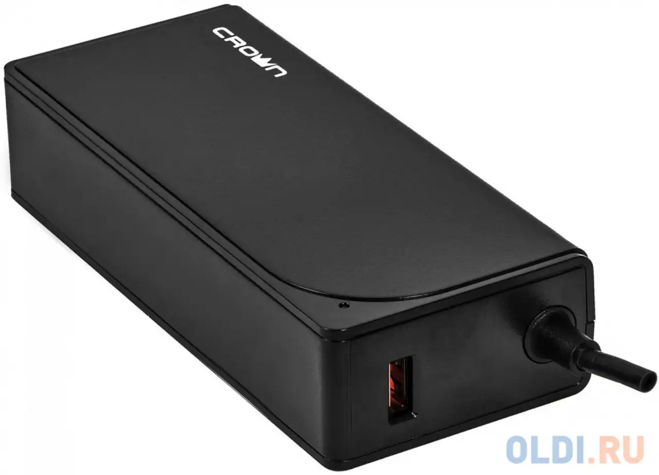 Универсальное зарядное устройство crown cmlc-6009 (19 коннекторов, 90w, usb qc 3.0), фотография 1