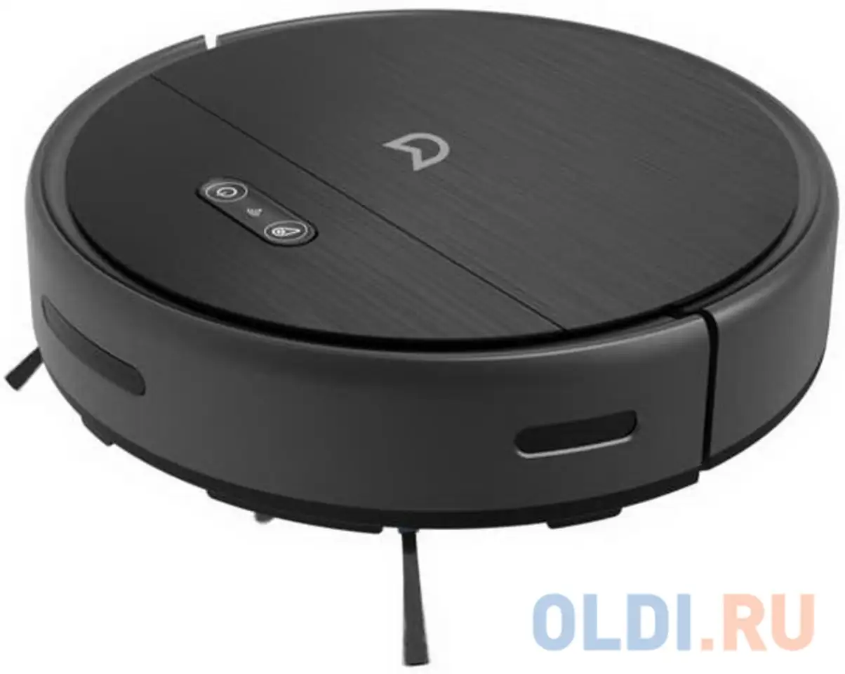 Робот-пылесос irbis rice 0221 сухая влажная уборка чёрный, фотография 1
