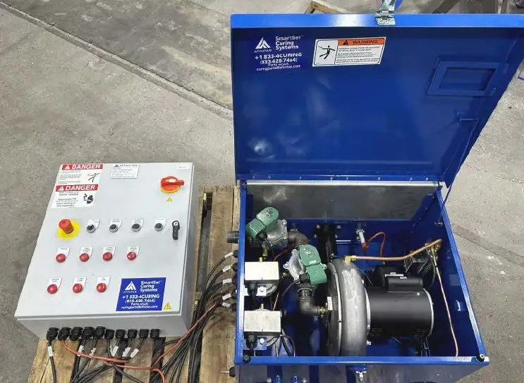 Оборудование для сушки и отверждения ЖБИ, SmartSet, фотография 5