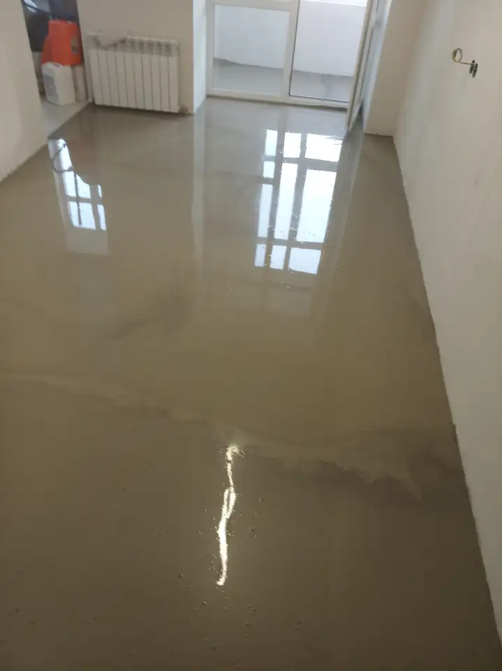 Выравнивание пола стяжка наливной пол, фотография 4