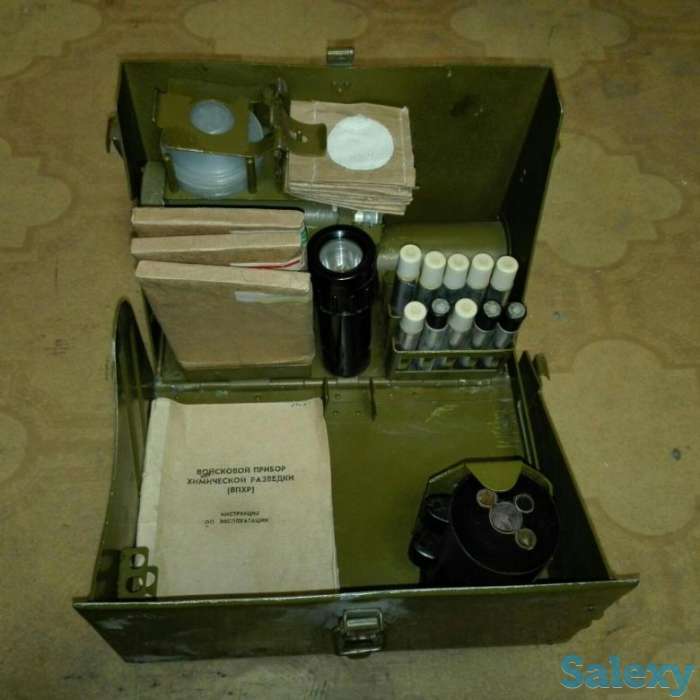 Продам приборы ВПХР,ДП-24.Дозиметры ИД-1.Противогазы ИП-5.Чулки прорезиненные от ОЗК, фотография 1