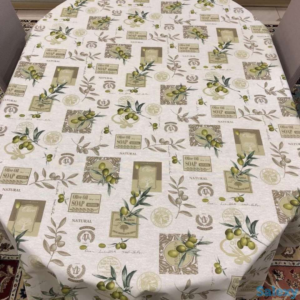 Шикарная итальянская скатерть Loneta Savona ширина 140 см, фотография 4