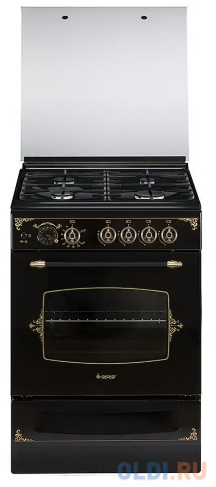 Газовая плита gefest 6100-03 0179 черный, фотография 1