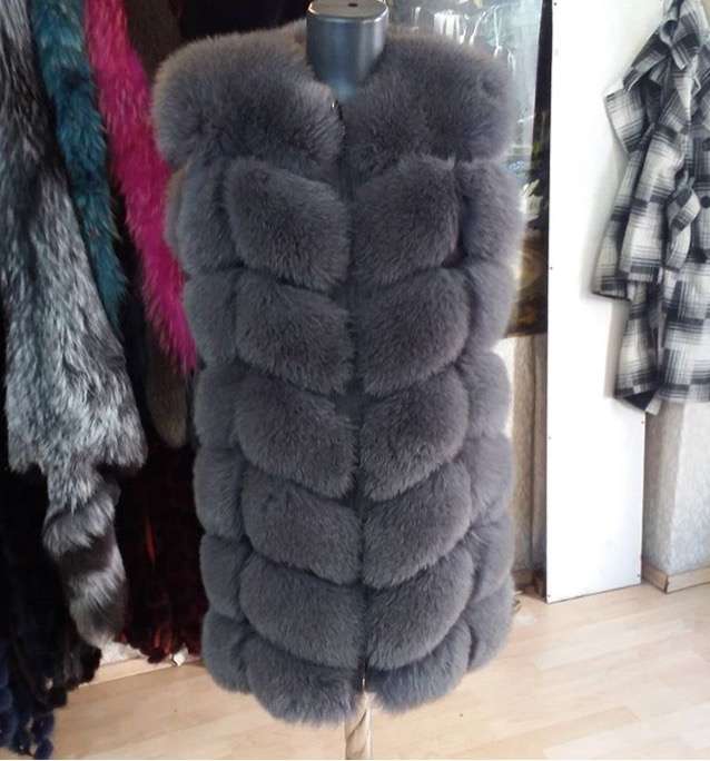 Жилетки меховые Турция , фотография 4