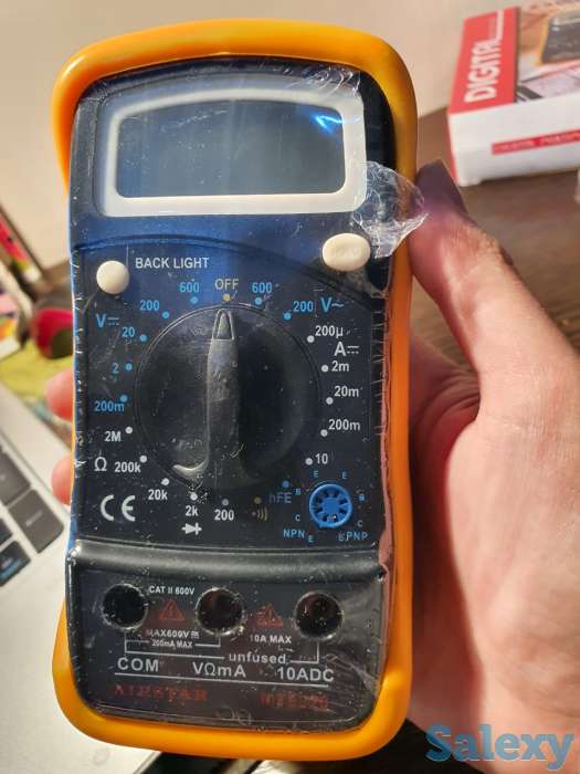 Маленький мини цифровой мультиметр MT9820 супер качество, фотография 5