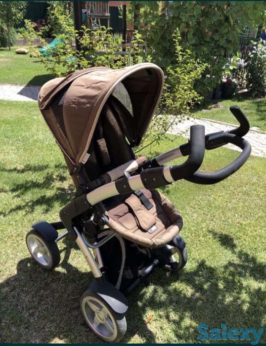 Супер удобная, легкая, стильная  коляска. 2 в 1, фотография 5
