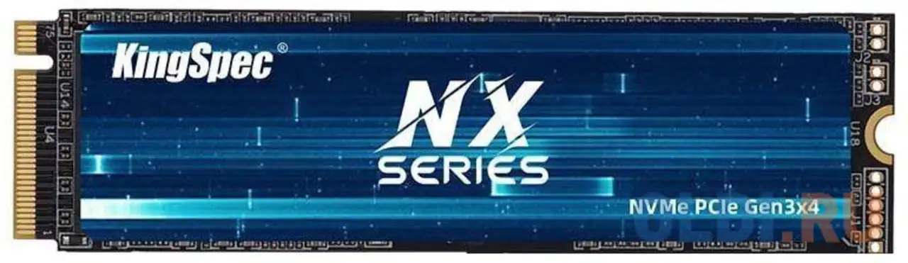 Ssd накопитель kingspec nx-2tb 2 tb pci-e 3.0 x4, фотография 1