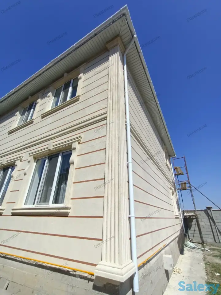 Жидкий травертин, Термопанели, Фасадные декоры, фотография 3